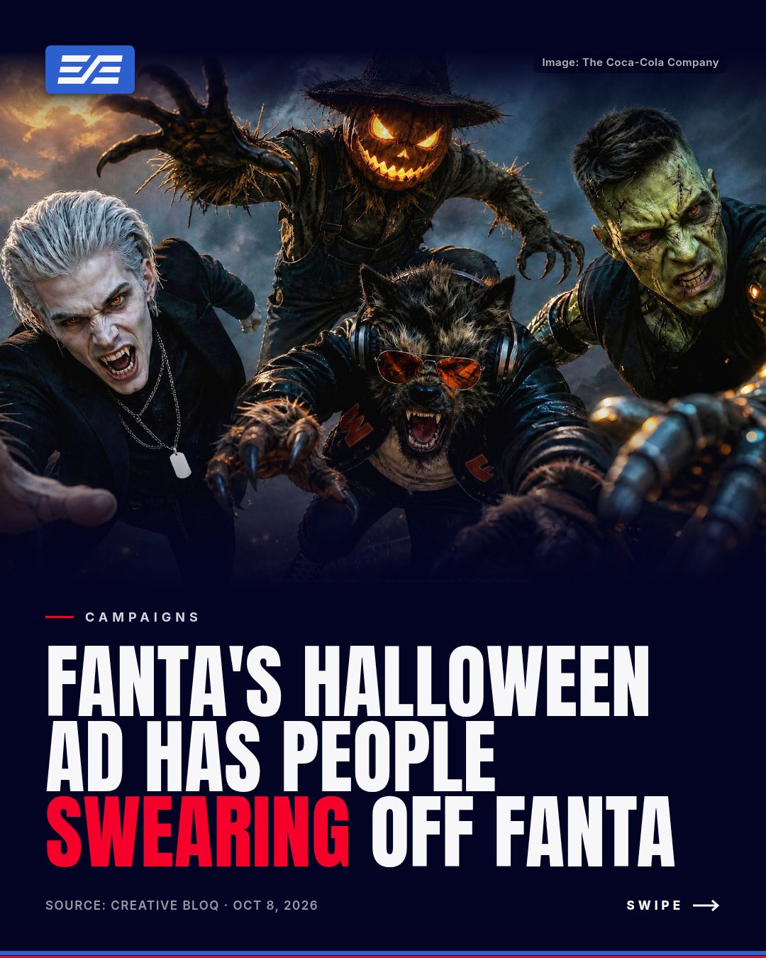 Fanta's Halloween Ad Has People Swearing Off Fanta