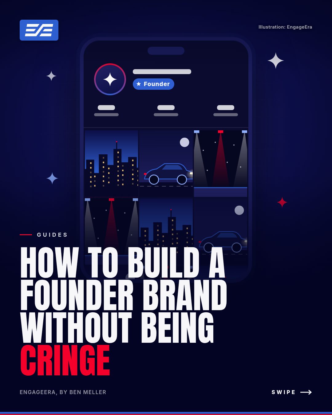 How to Build a Founder Brand Without Being Cringe