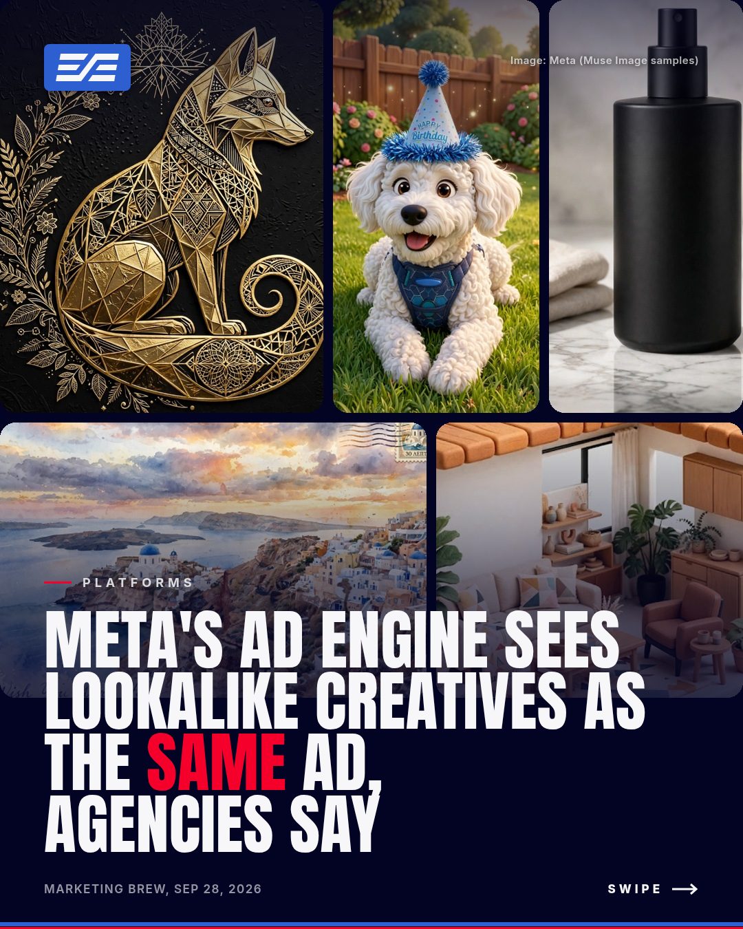 Meta's Ad Engine Sees Lookalike Creatives as the Same Ad, Agencies Say