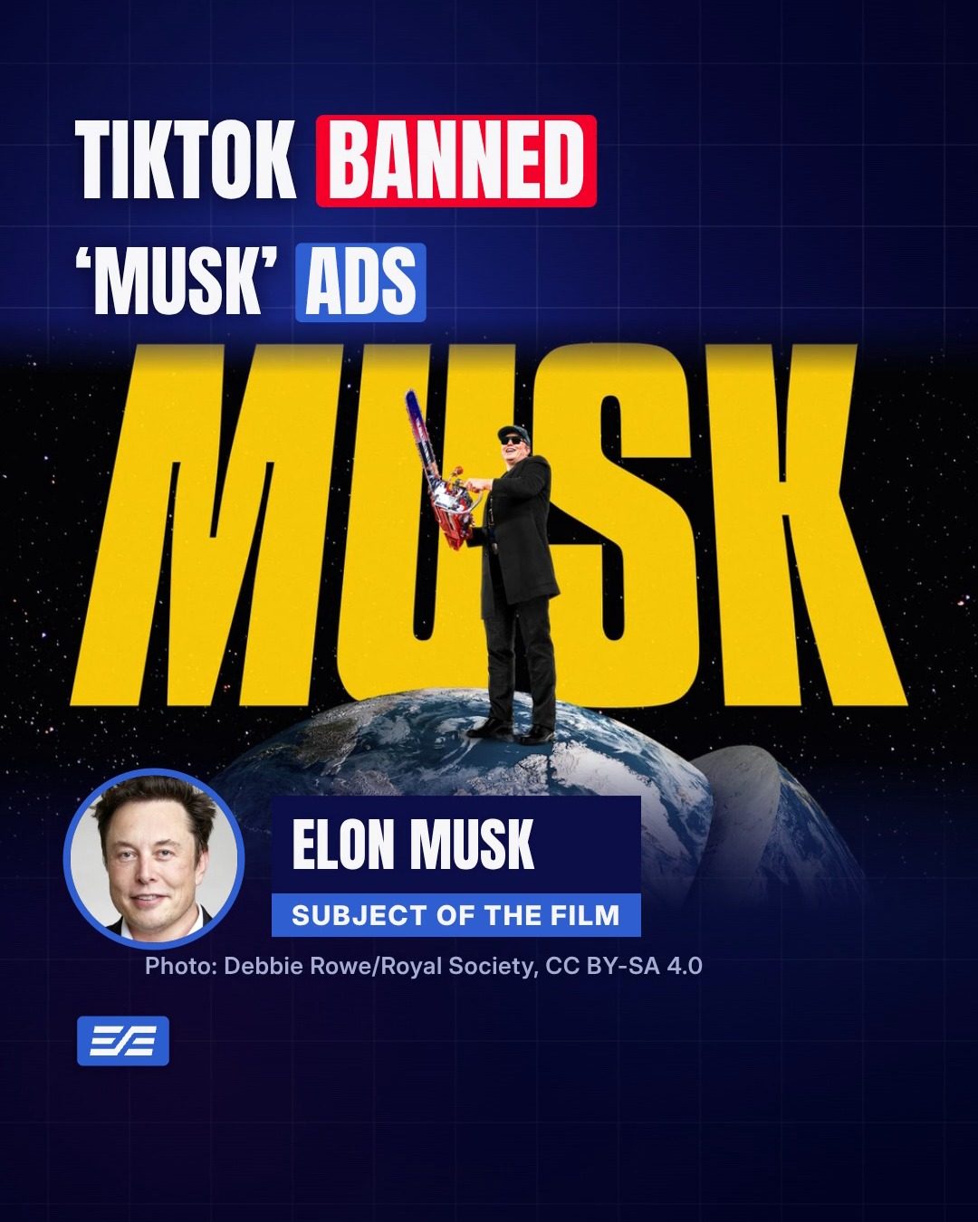 TikTok Banned the Ads for a Movie About Elon Musk