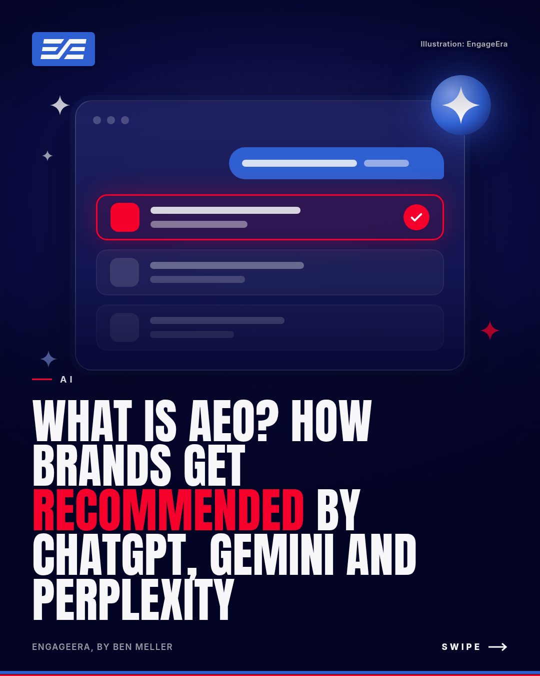 What Is AEO? How Brands Get Recommended by ChatGPT, Gemini and Perplexity